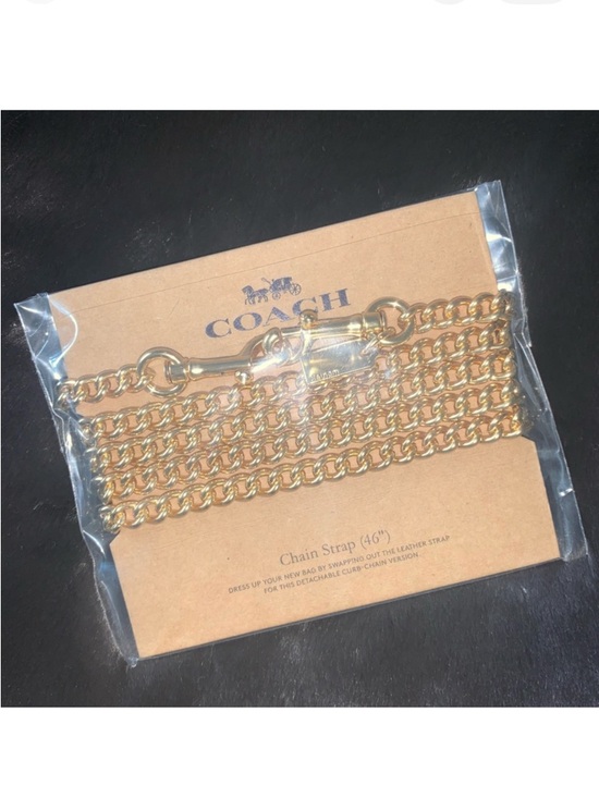 Coach Accessories - NEW! COACH Chain Bag Strap, Goldtone, NEW WITH TAGS! FABULOUS! NWT